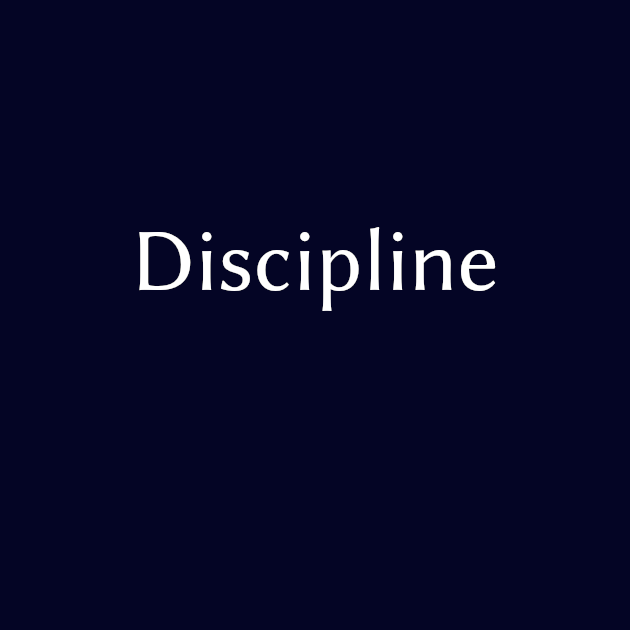discipline
