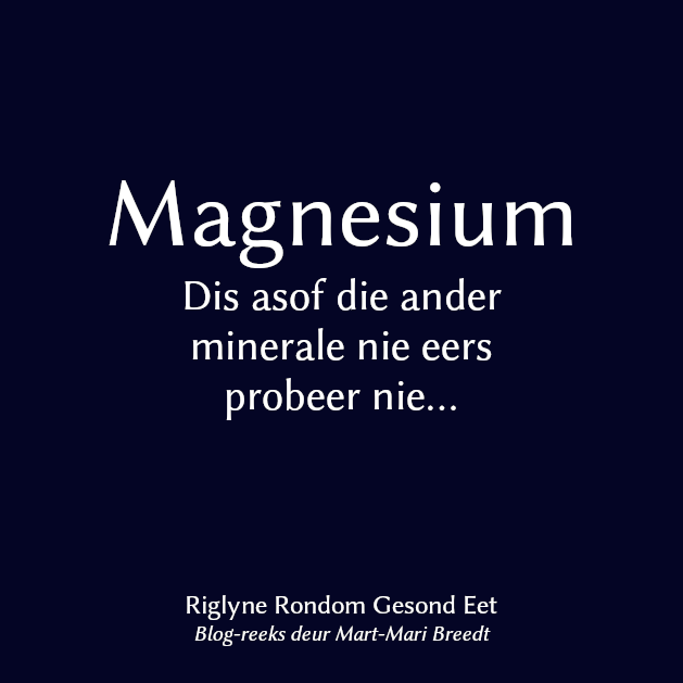 Riglyne Rondom Gesond Eet 15
